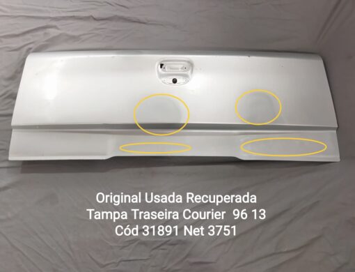 tampa traseira ford courier 1996 2013