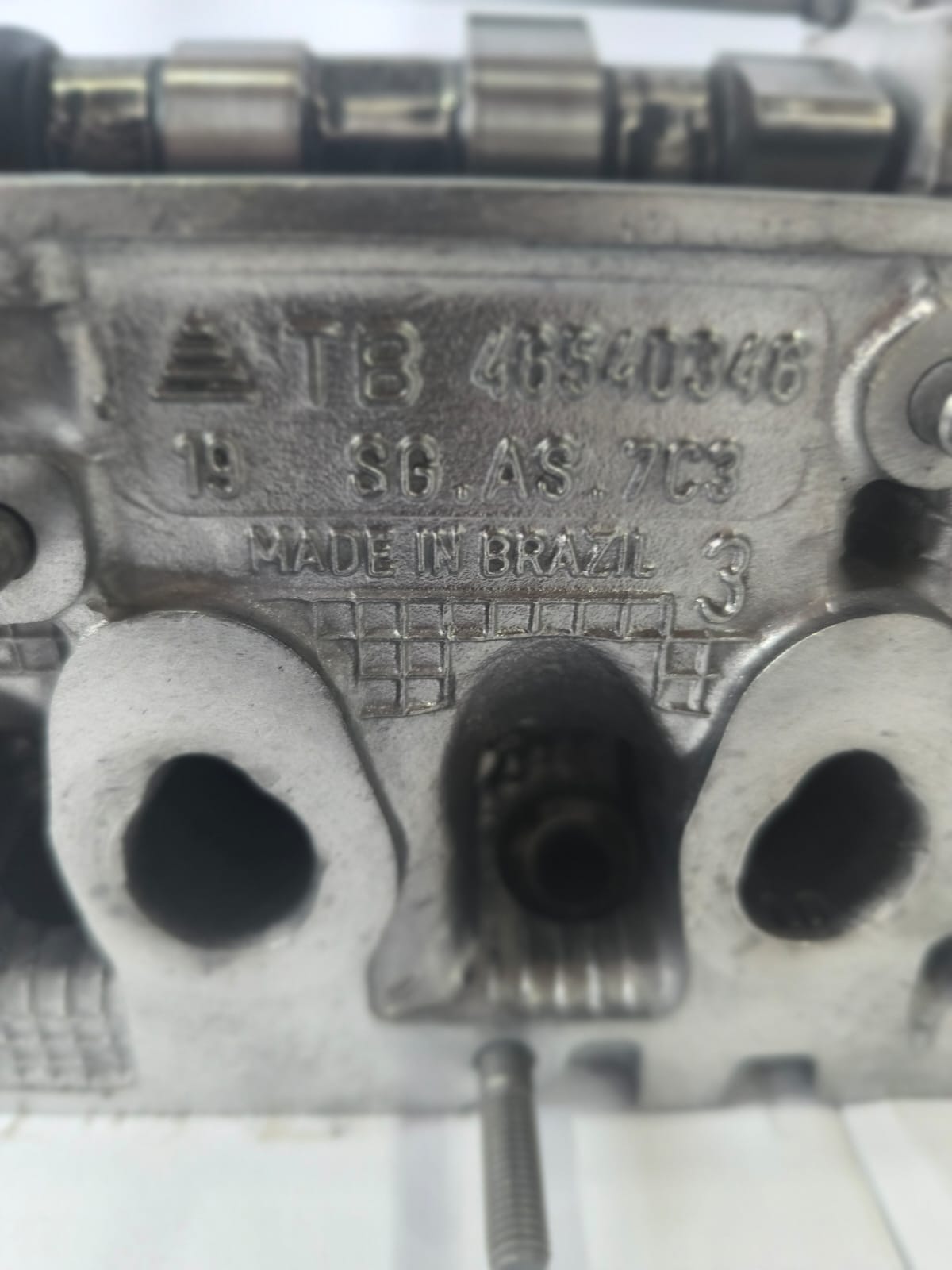 CABEÇOTE MOTOR FIRE 1.0 8V GAS FLEX VALVULA 7 MM (16)