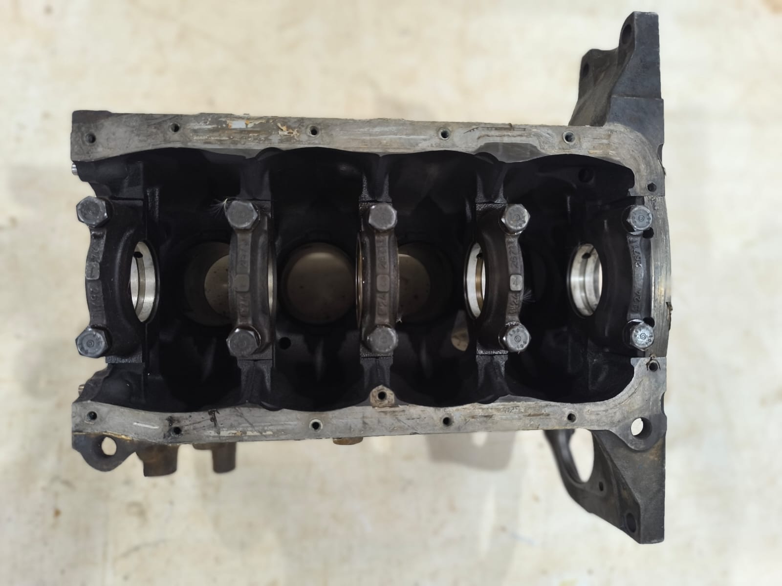 BLOCO MOTOR GM 1.0 8V ALCOOL VHC 64 CV STD 9J0009562 (5)