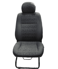 PAR DE BANCOS DIANTEIROS FIAT UNO 1985 A 2012 / PALIO E SIENA 1996 A 2013 4 PORTAS TECIDO CINZA ESCURO