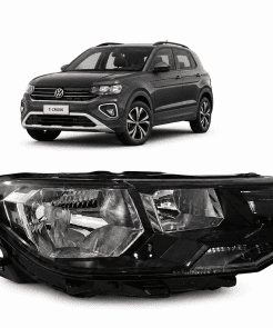 FAROL T CROSS 2018 A 2024 MÁSCARA NEGRA SEM XENON SEM LED DIREITO