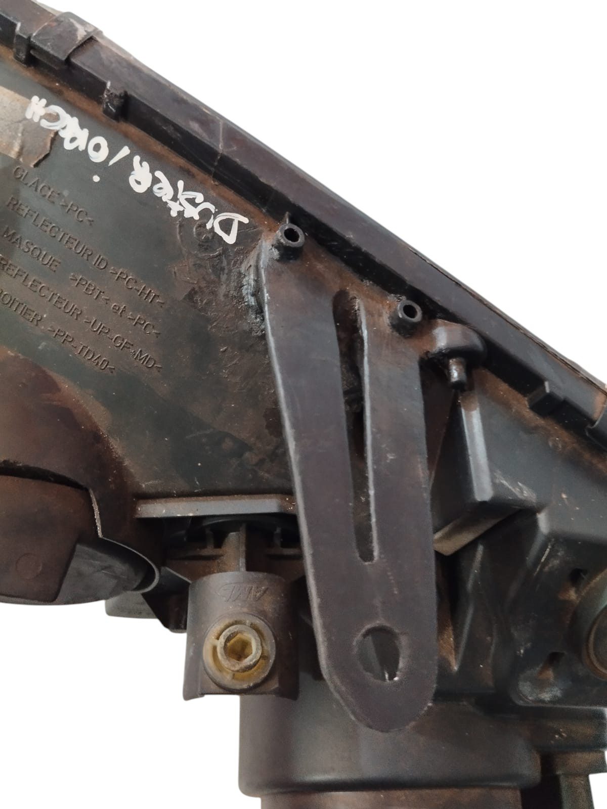 FAROL DUSTER OROCH 2015 2019 MASCARA NEGRA PISCA AZUL DIREITO (14)