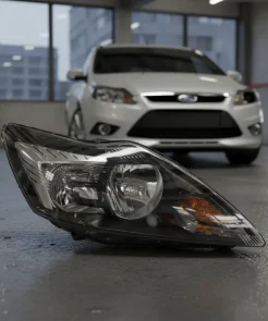 Este FAROL DIREITO da marca FORD, compatível para o modelo do veículo FOCUS, sua aplicação é para os anos de 2008 2019 MASCARA NEGRA ele é ORIGINAL USADO, com UM DETALHE NA LENTE CONFORME círculos em amarelo nas fotos, POR SE TRATAR DE UMA PEÇA USADA.
